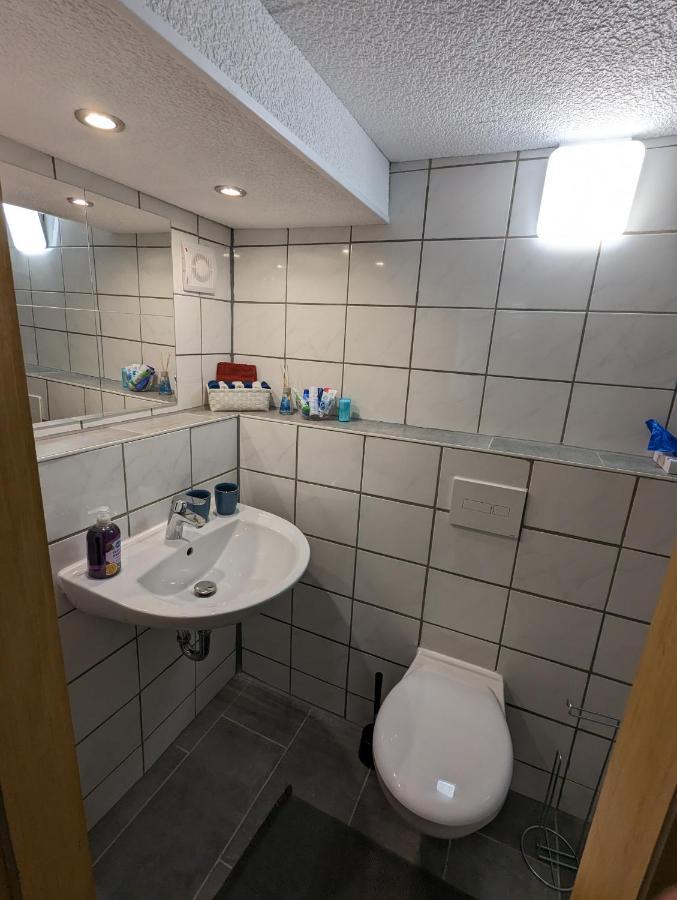 Direkt An Der S-Bahn Gelegenes Gemutliches Souterrain Apartment Mit Privatem Zugang Troisdorf Exteriör bild